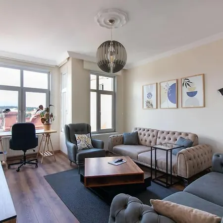 דירה Soft And Historic 3br W Iconic Haydarpasa View
